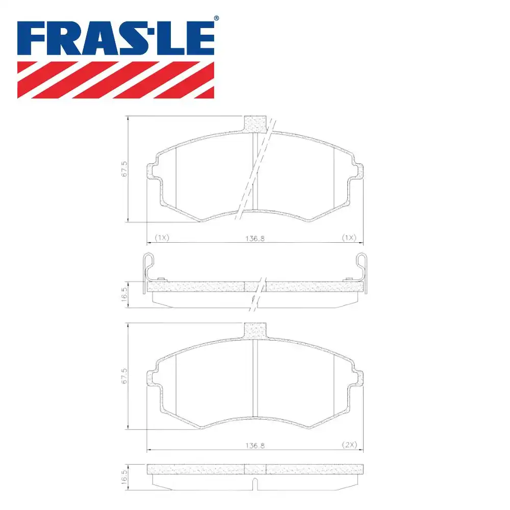 PASTILHA FREIO DIANTEIRA JAC J5 1.5 16V 2012 A 2016