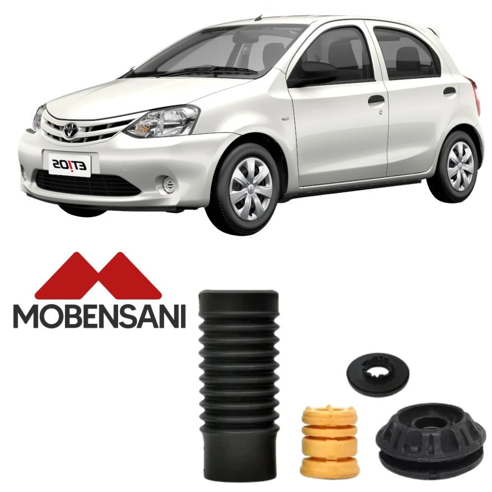 COXIM AMORTECEDOR DIANTEIRO TOYOTA ETIOS 2012 ACIMA COMPLETO
