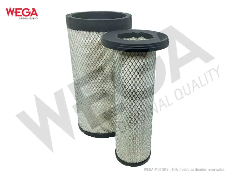 KIT FILTRO FILTRO AR JOHN DEERE CARREGADORA 444J