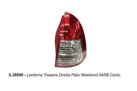 SINAL TRAS FIAT PALIO WEEKEND 2004 A 2008 DIR (CANTO)