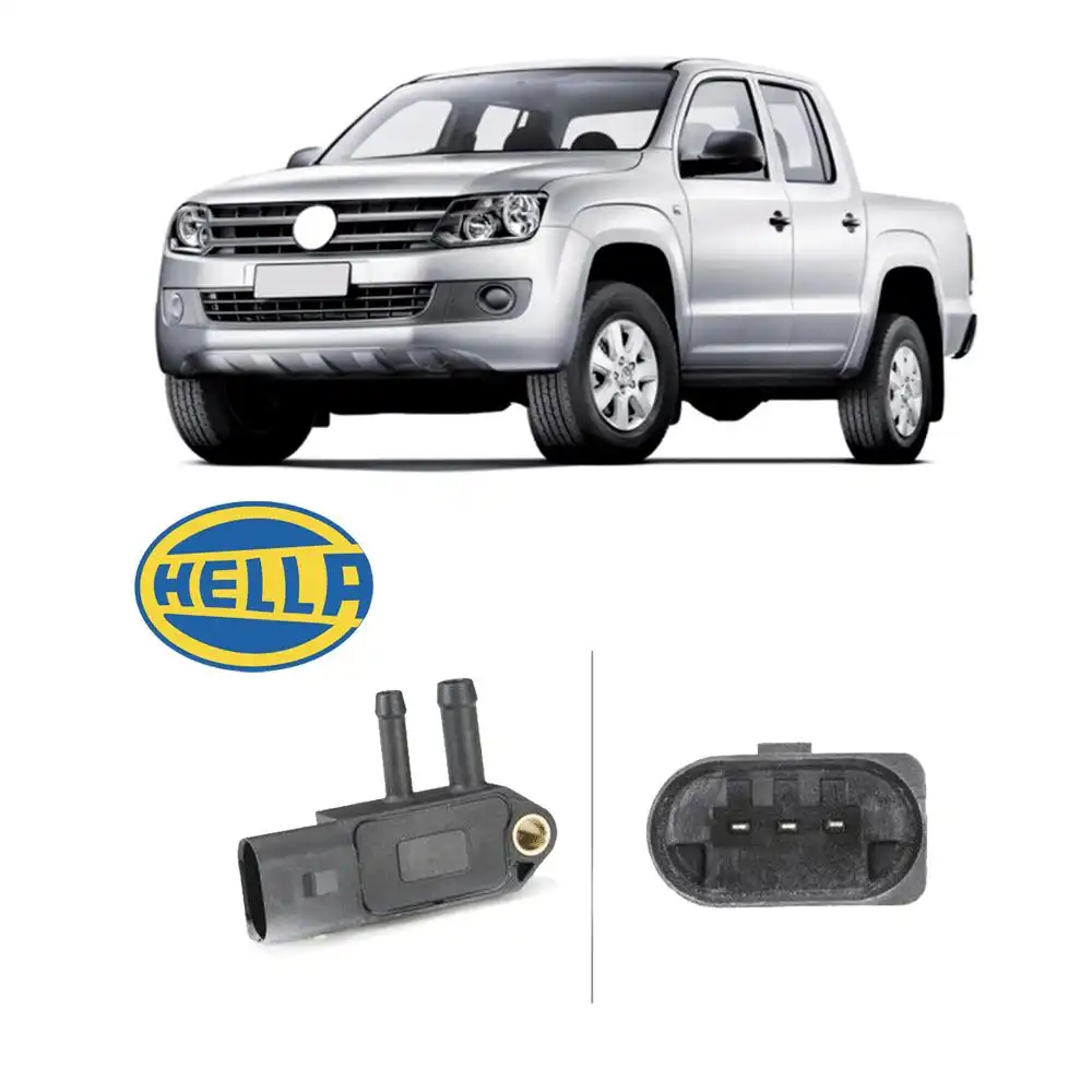 SENSOR PRESSAO GASES ESCAPE AMAROK 2.0 2010 A 2017