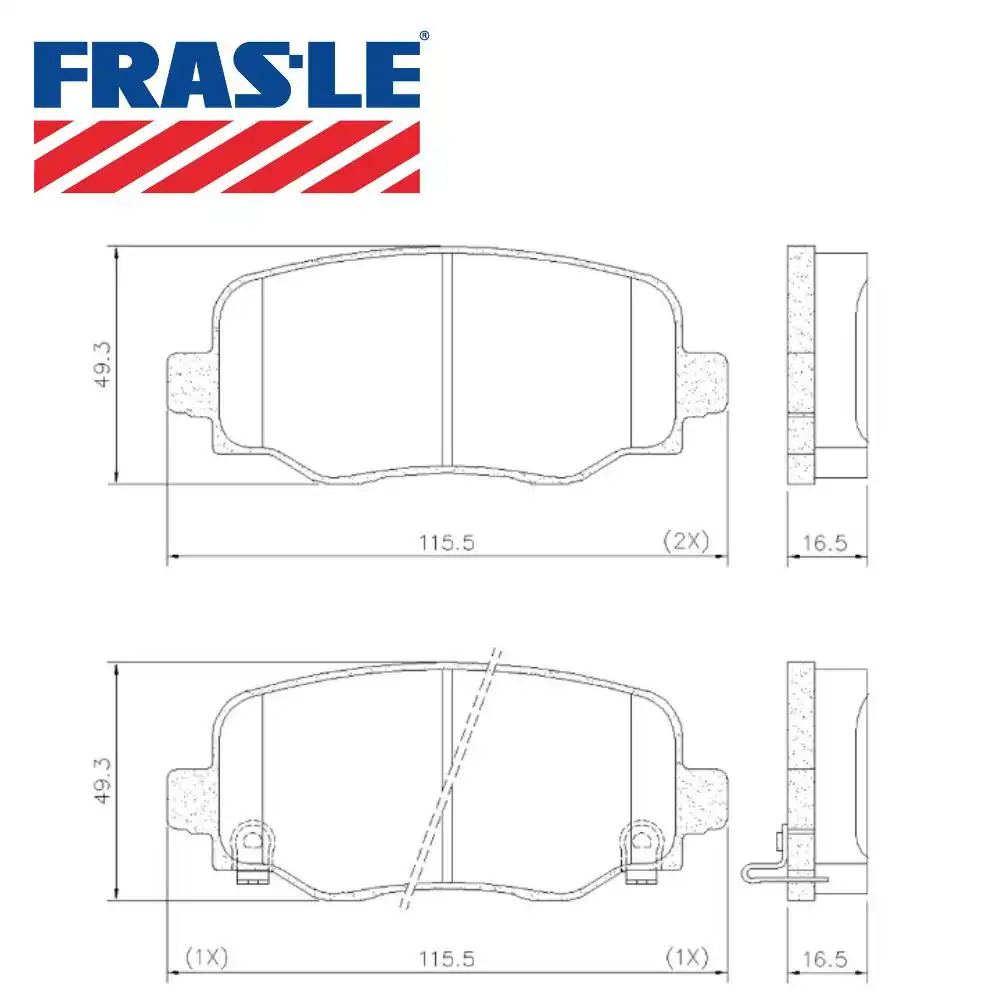 PASTILHA FREIO TRASEIRA COMPASS 2.0 4X2 FLEX 2017/ CERAMICA