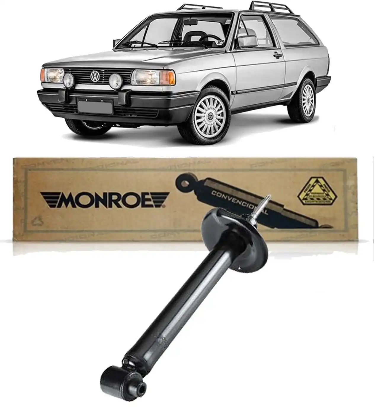 AMORTECEDOR TRASEIRO PARATI 1983 A 1995