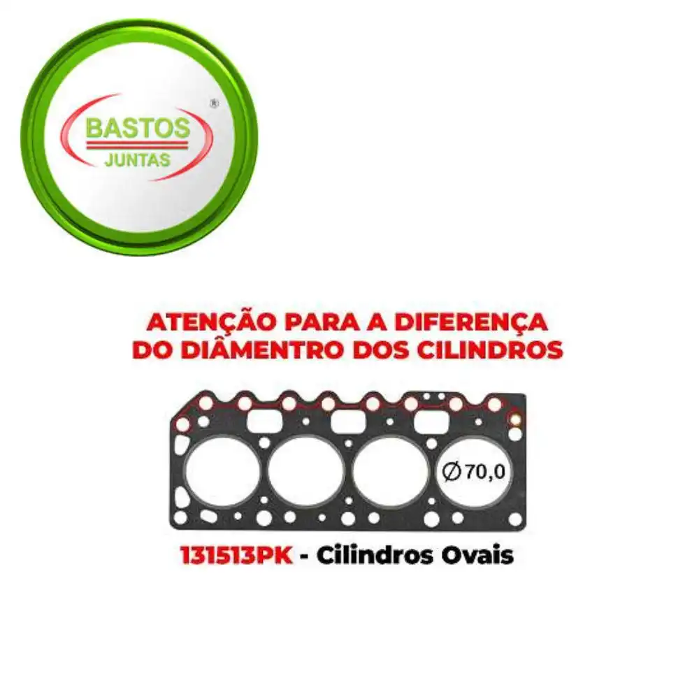 JUNTA CABECOTE FIESTA 1.0 8V ENDURA 1995 A 1999 FIBRA