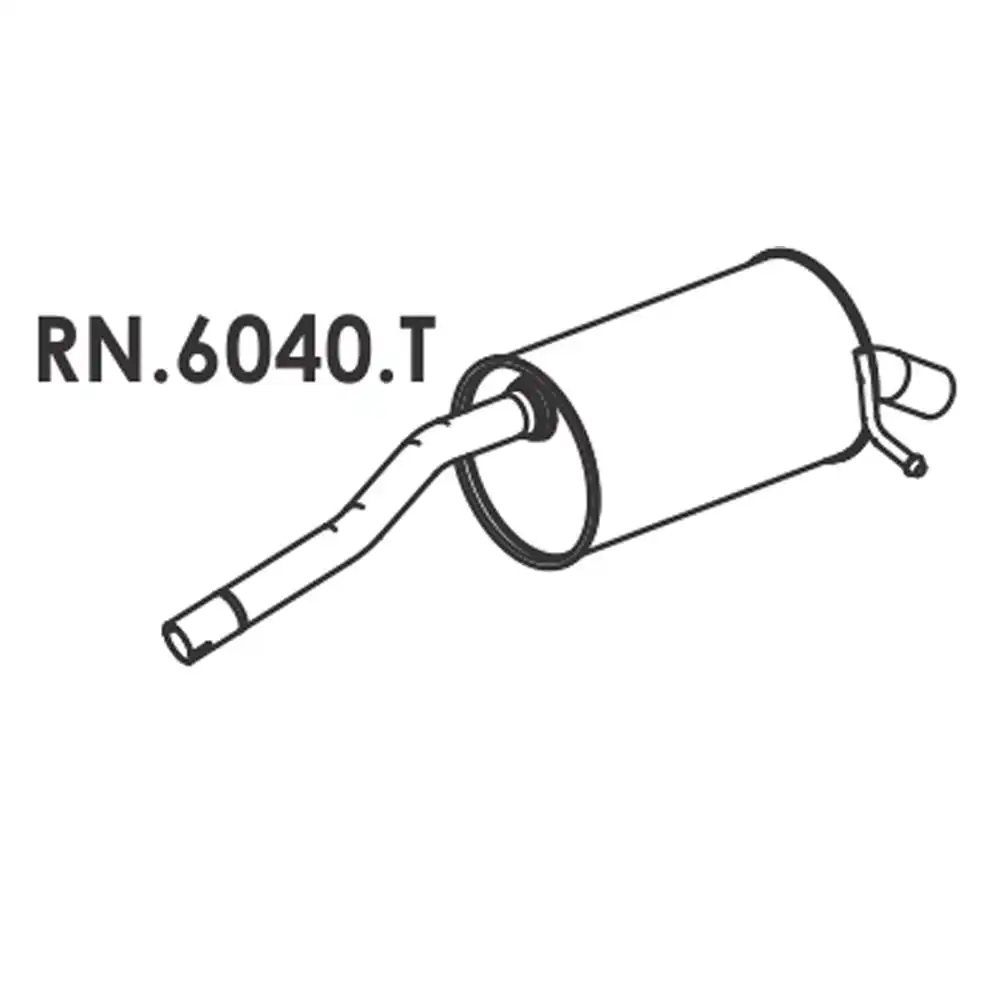 SILENC TRAS RENAULT SANDERO 1.0 16V 2014 A 2016