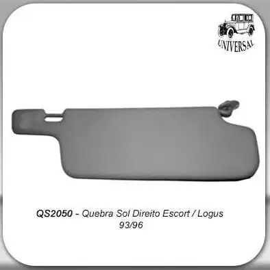QUEBRA SOL ESCORT LOGUS 93/96 DIR CINZA