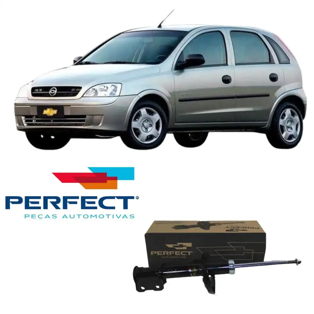 AMORTECEDOR DIANTEIRO CORSA 2002 A 2012 ESQUERDO