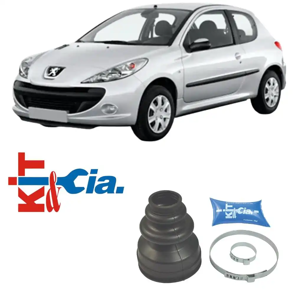 SANFONA HOMOC PEUGEOT 206 LADO CAIXA SEM DESENHO