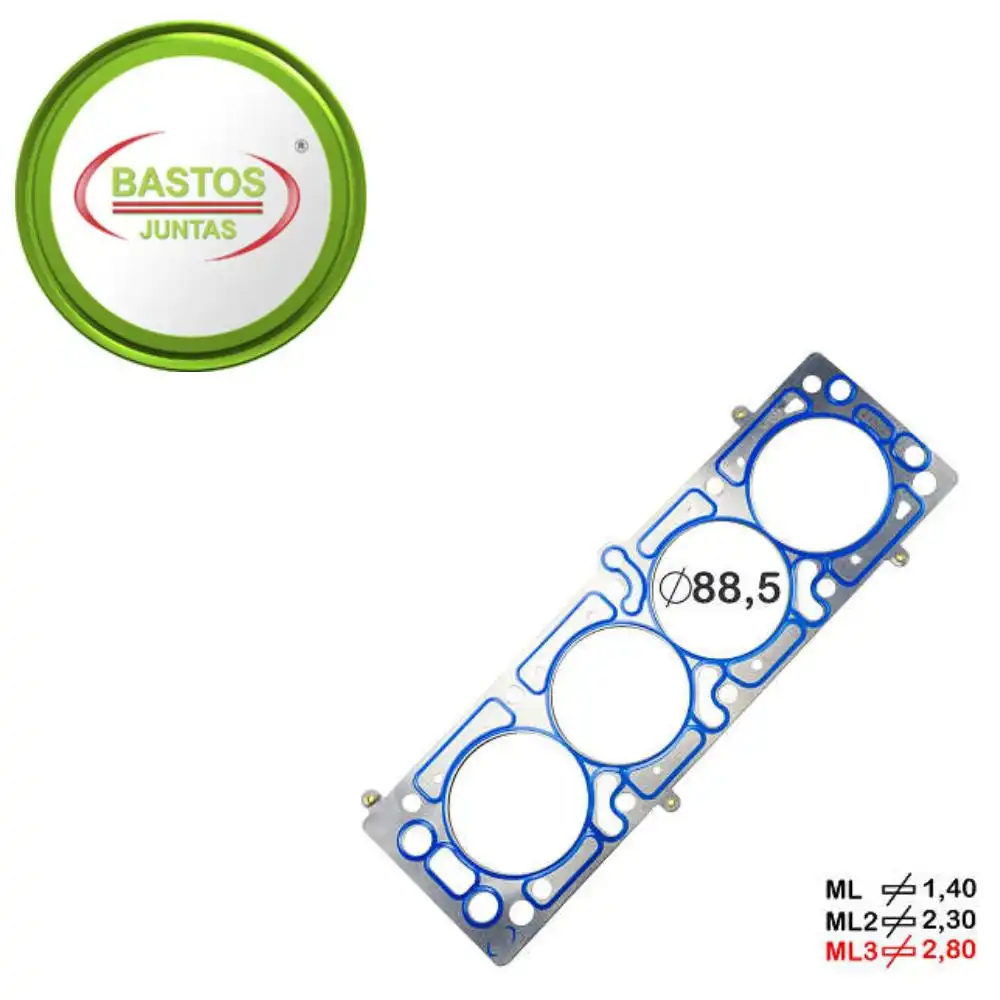 JUNTA CABECOTE S-10 2.4 2000 A 2019 METAL 3 PIC