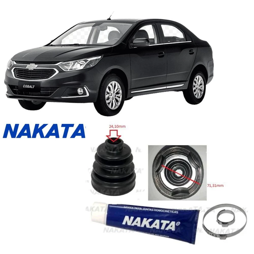 SANFONA HOMOC COBALT NOVO PRISMA ONIX SPIN 1.4 LADO CAIXA
