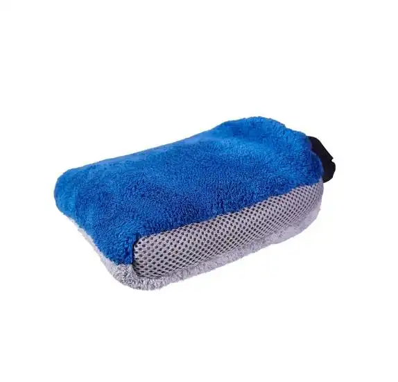 LUVA LAVAR CARRO MICROFIBRA 2 EM 1 VONIXX