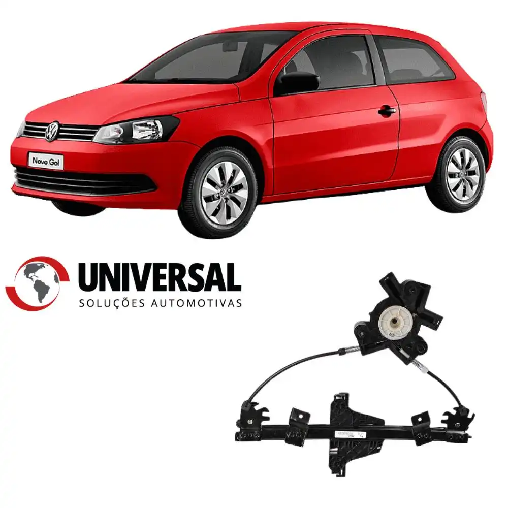MAQUINA VIDRO TRAS GOL G5 G6 G7 G8 4PORTAS ELETRICA ESQ