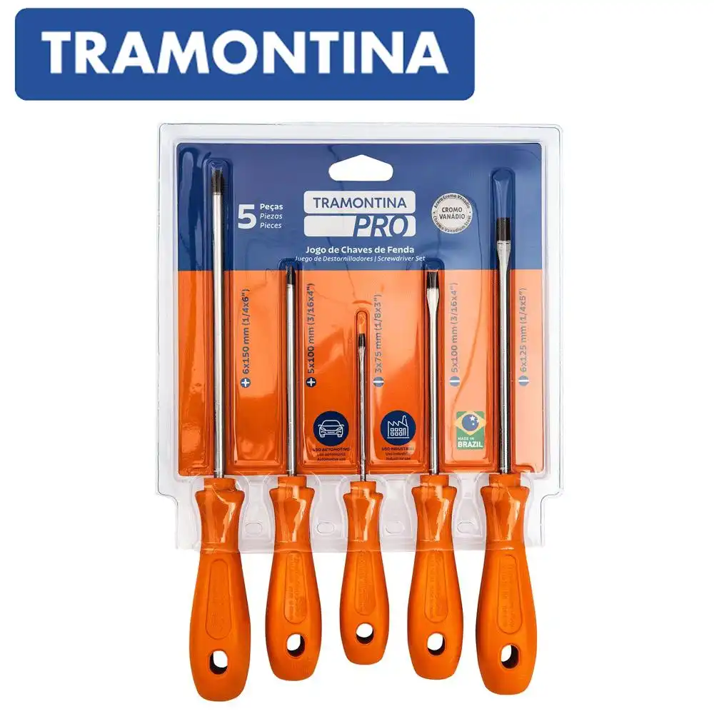 JOGO CHAVE FENDA/PHILIPS TWISTER 5 PEÇAS