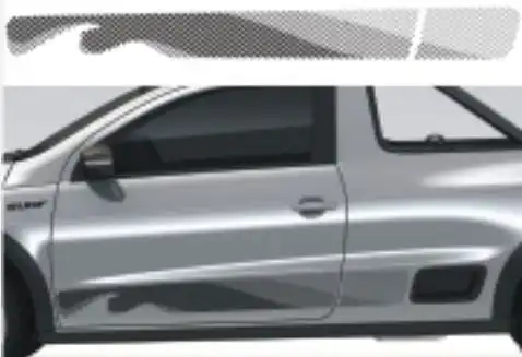 FAIXA LATERAL SAVEIRO SURF 2015/