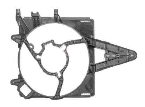 DEFLETOR VENTOINHA RADIADOR FIAT PALIO 1.5 1.6 C/AR
