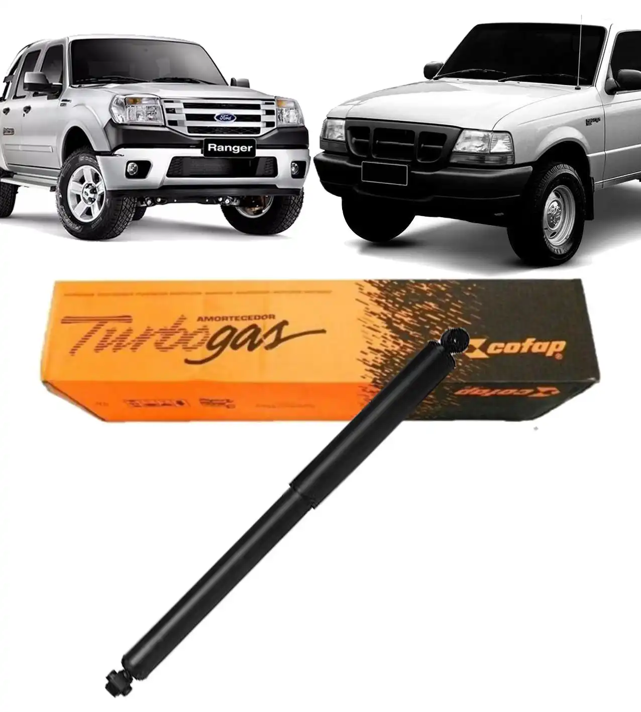 AMORTECEDOR TRASEIRO RANGER 1998 A 2012