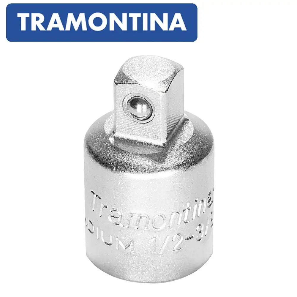 ADAPTADOR 1/2 - 3/8 POLEGADA CROMADO