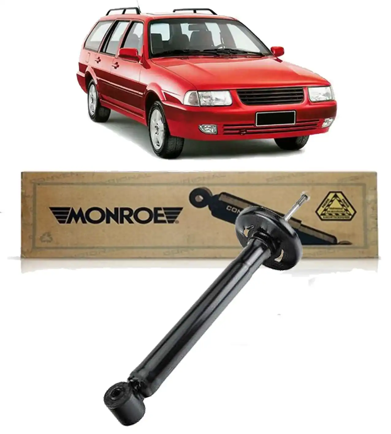 AMORTECEDOR TRASEIRO SANTANA QUANTUM 1984 A 2006