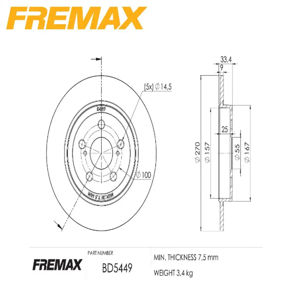 DISCO FREIO TRASEIRO COROLLA 2.0 16V 2019 ACIMA SOLIDO