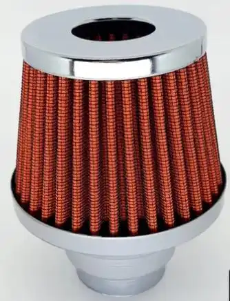 FILTRO AR ESPORTIVO CONICO 62MM LARANJA