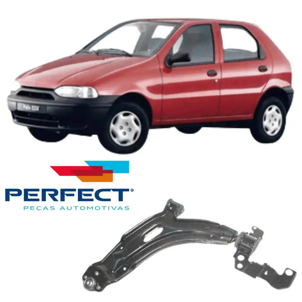 BANDEJA DIANTEIRA PALIO 1996 A 2000 DIR COM PIVO (BARRA EST)