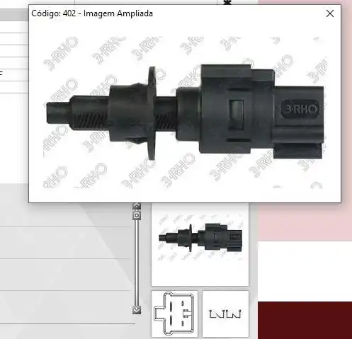 INTER FREIO TOYOTA HILUX 2005 A 2015