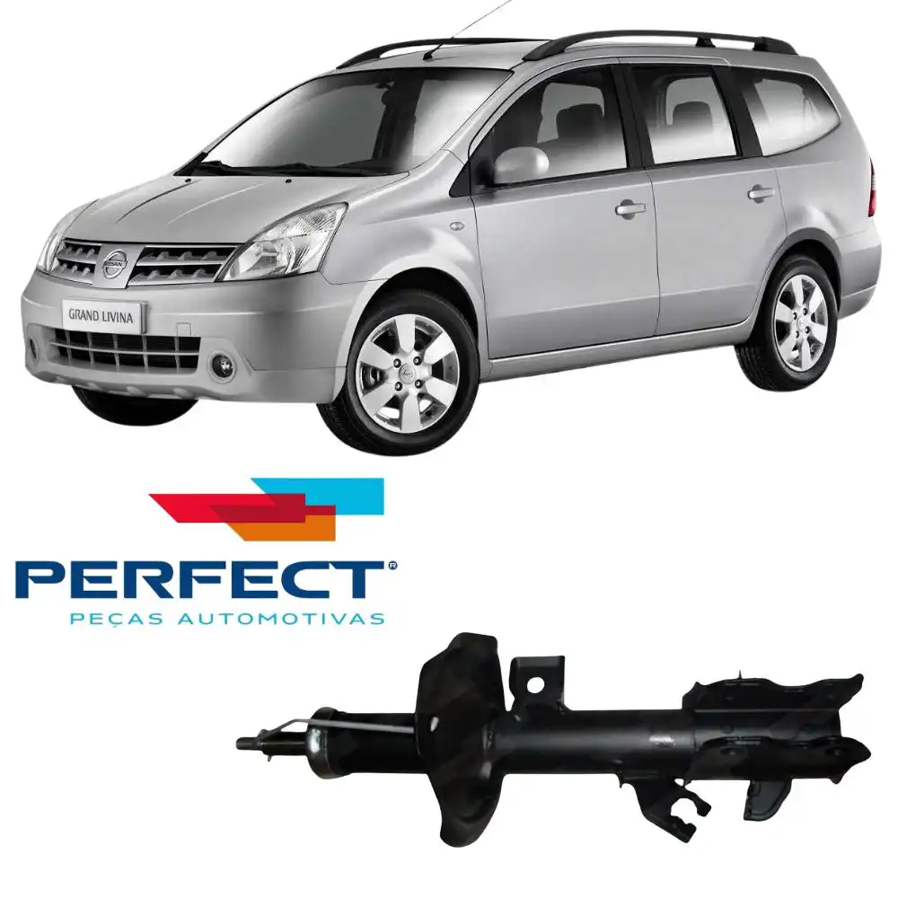 AMORTECEDOR DIANTEIRO NISSAN LIVINA 2009 A 2015 ESQUERDO