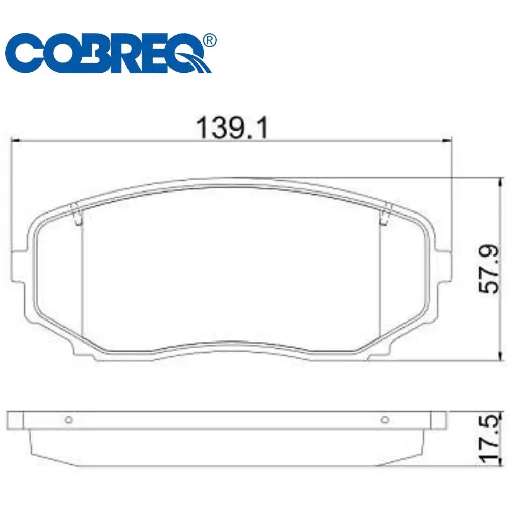 PASTILHA FREIO DIANTEIRA EDGE 3.5 V6 2011/