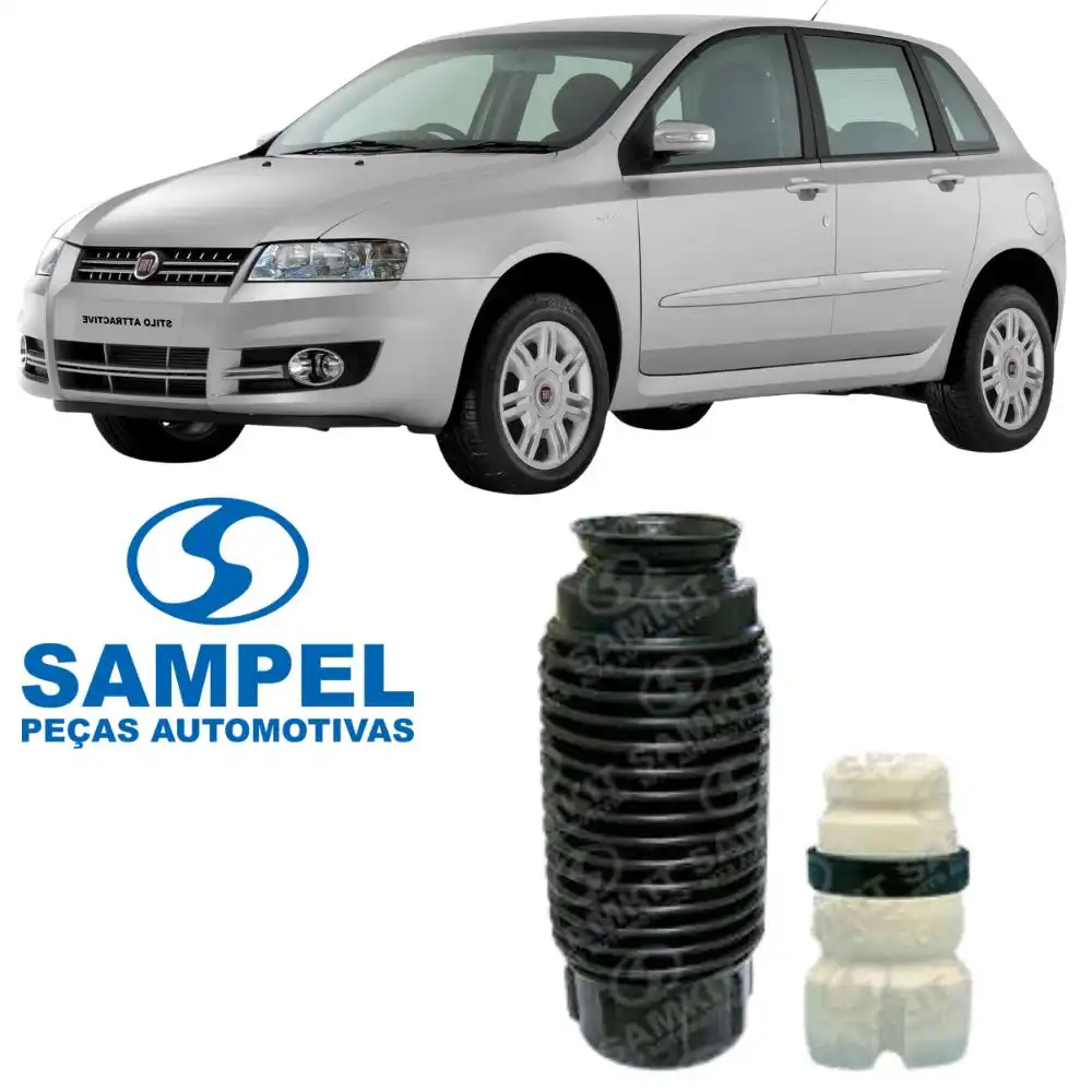KIT AMORTECEDOR DIANTEIRO FIAT STILO 2002 A 2008