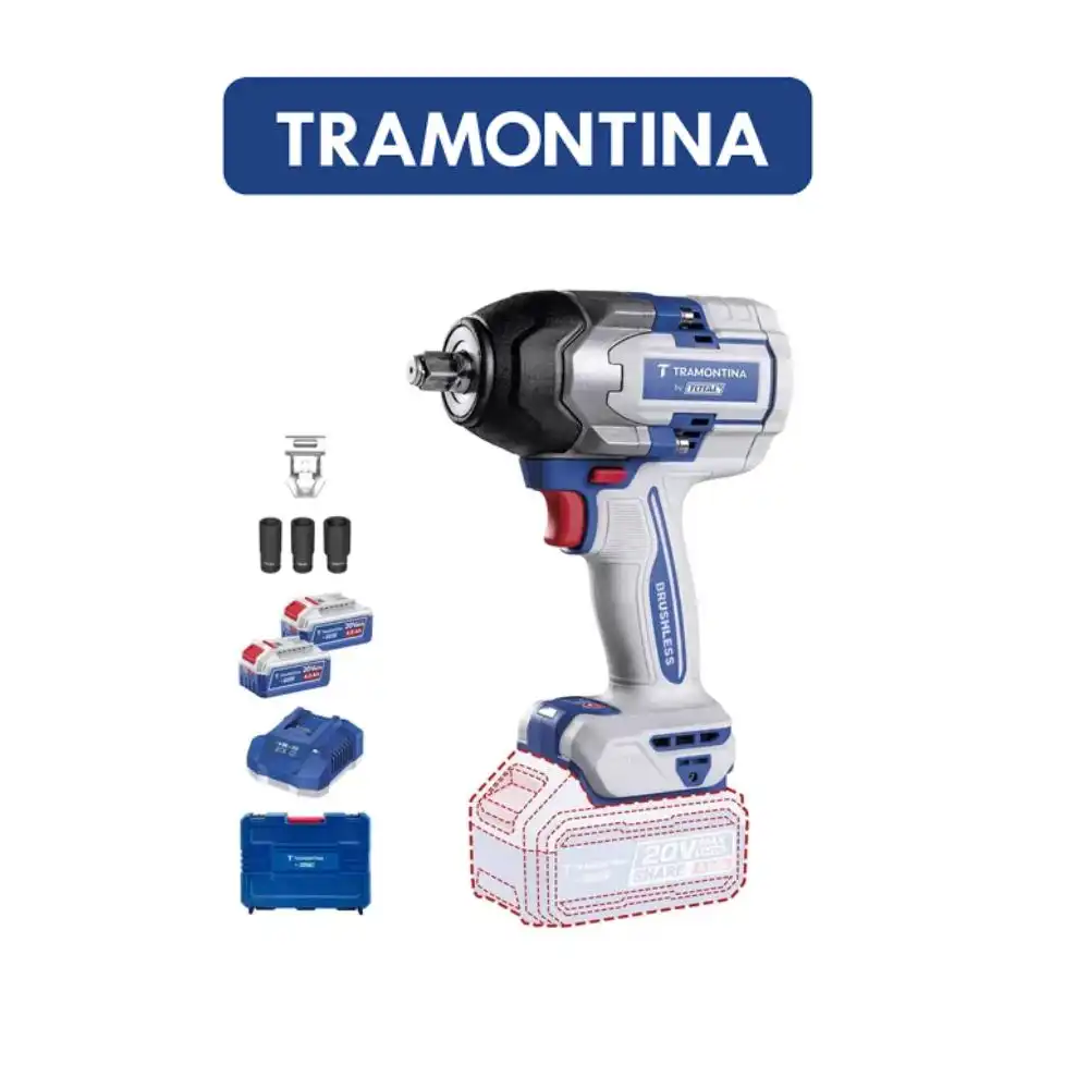 CHAVE IMPACTO A BATERIA 1/2 POL