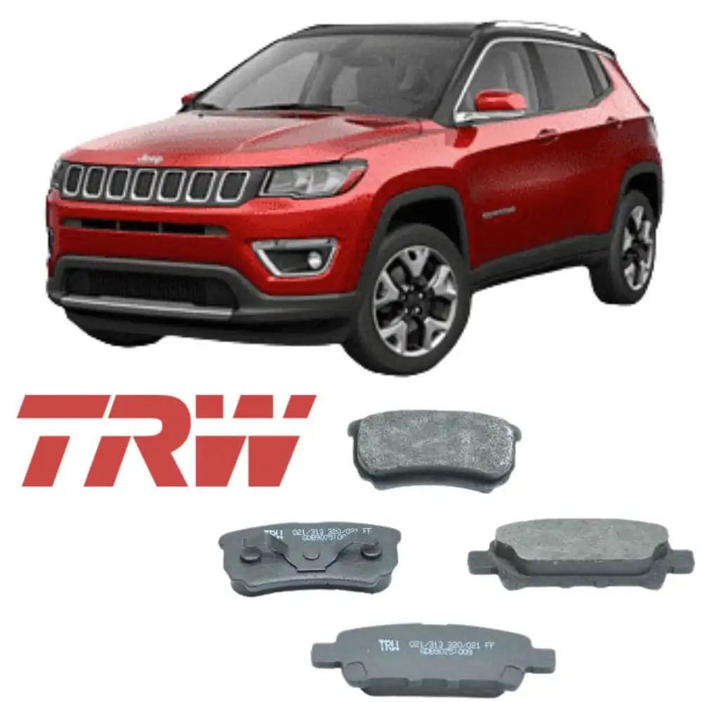 PASTILHA FREIO TRASEIRA JEEP COMPASS 2.0 2011 A 2017