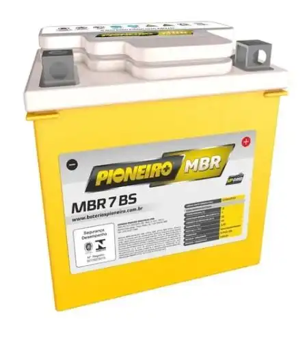 BATERIA UNIVERSAL MOTO MBR7BS 12V 7 AMP