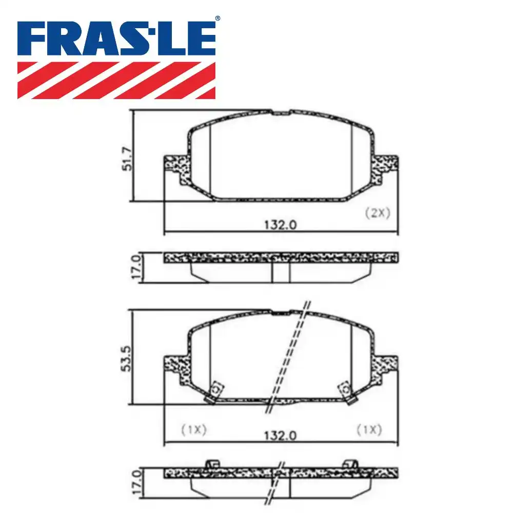 PASTILHA FREIO DIANTEIRA ONIX 1.0 LT LTZ 2020/