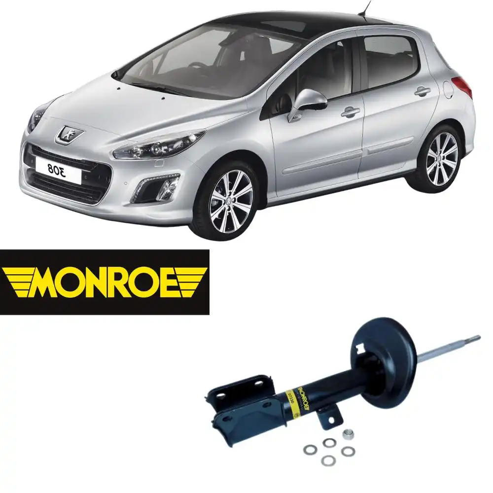 AMORTECEDOR DIANTEIRO PEUGEOT 308 1.4 1.6 2.0 2007/ ESQUERDO