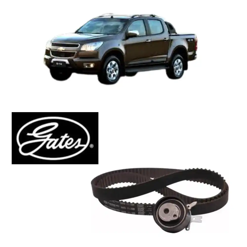 KIT CORREIA DENTADA S-10 2.8 2012 A 2013