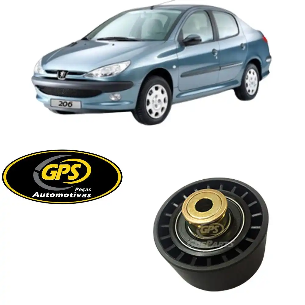 POLIA CORREIA DENTADA PEUGEOT 206 1.6 16V 2001 A 2008