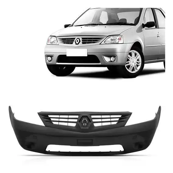 PARACHOQUE DIANT RENAULT LOGAN 2007 A 2010 S/ FAROLETE