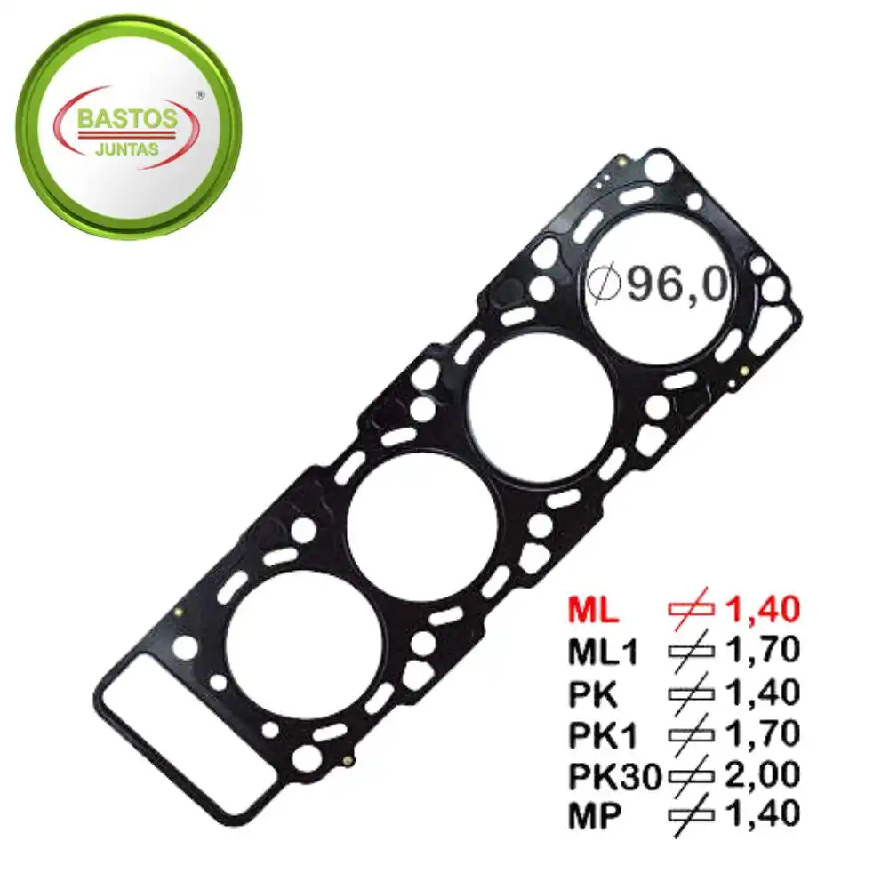 JUNTA CABECOTE S10 2.8 12V DIESEL 2000 A 2012