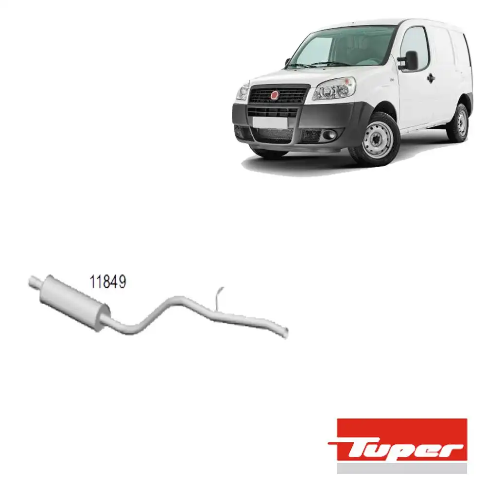 SILENCIOSO INTERMEDIARIO FIAT DOBLO 1.4 2010 A 2016 EVO