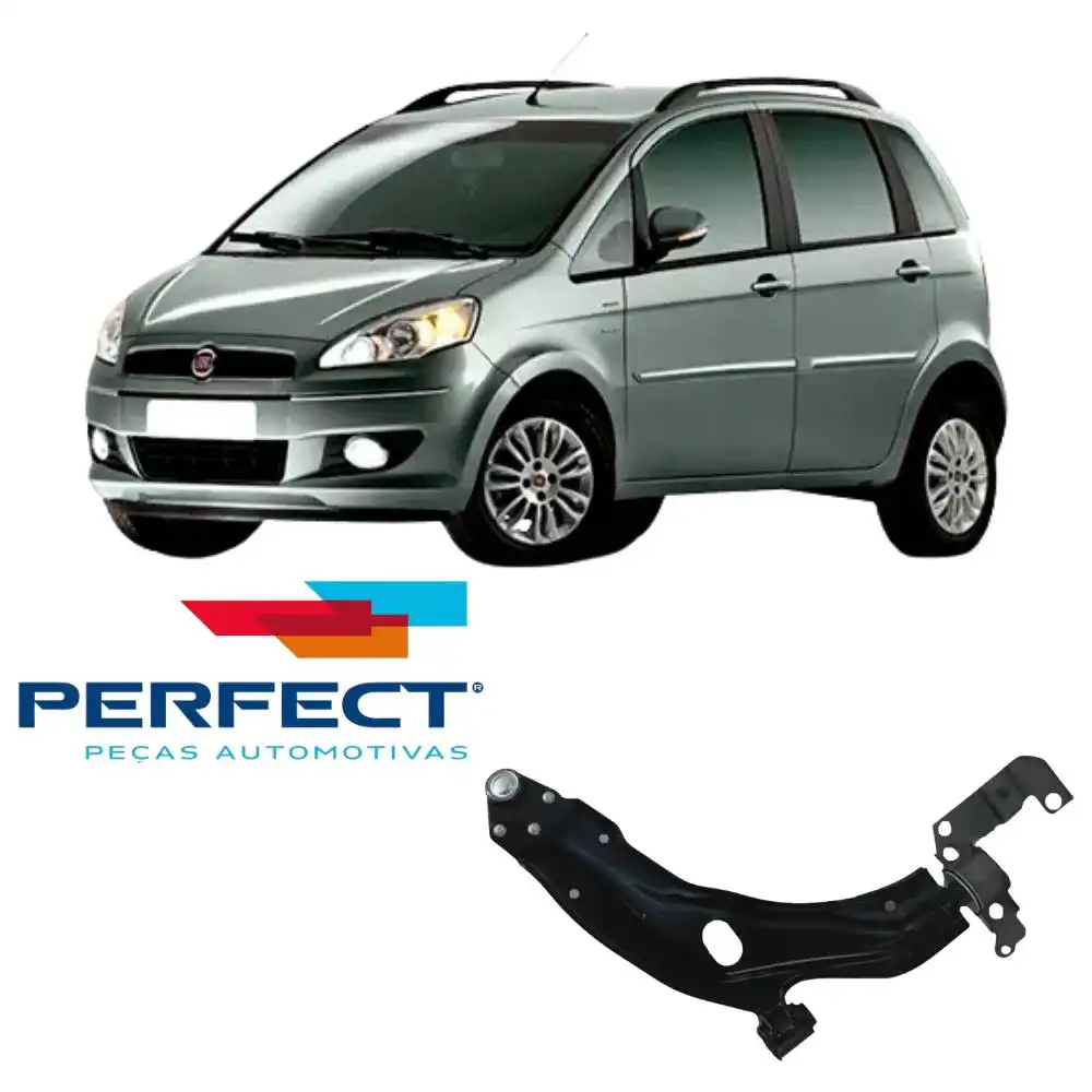 BANDEJA DIANTEIRA FIAT IDEA 2006 A 2016 ESQUERDA COM PIVO