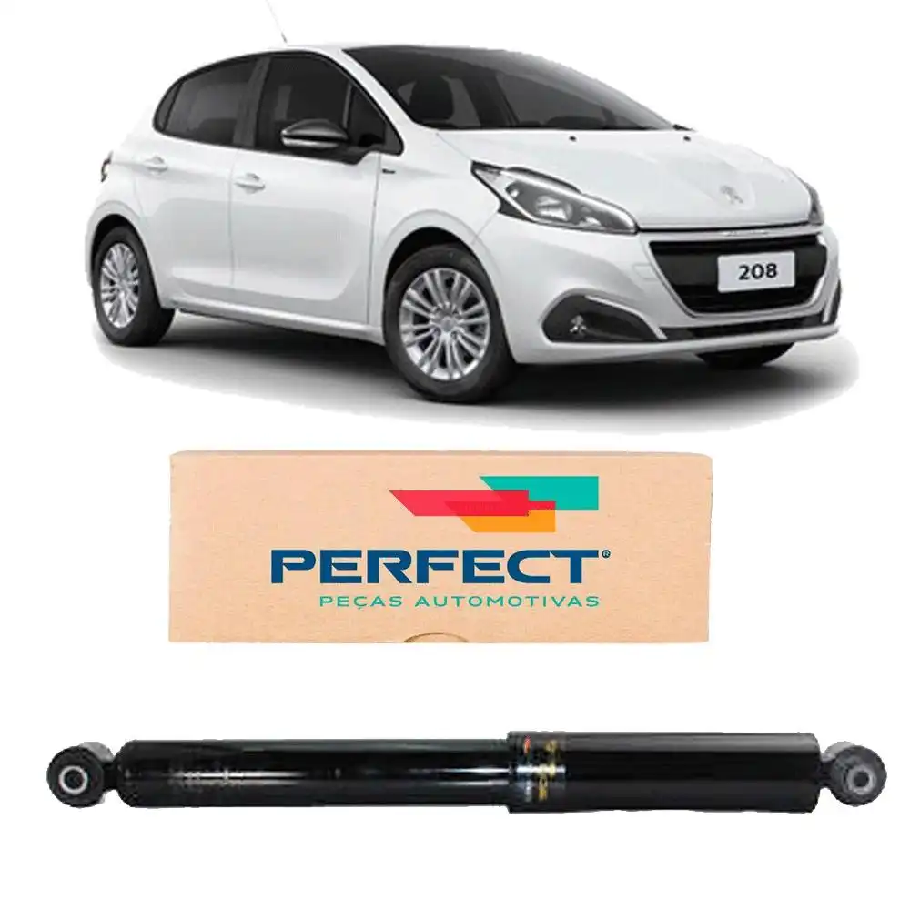 AMORTECEDOR TRASEIRO PEUGEOT 208 2013/