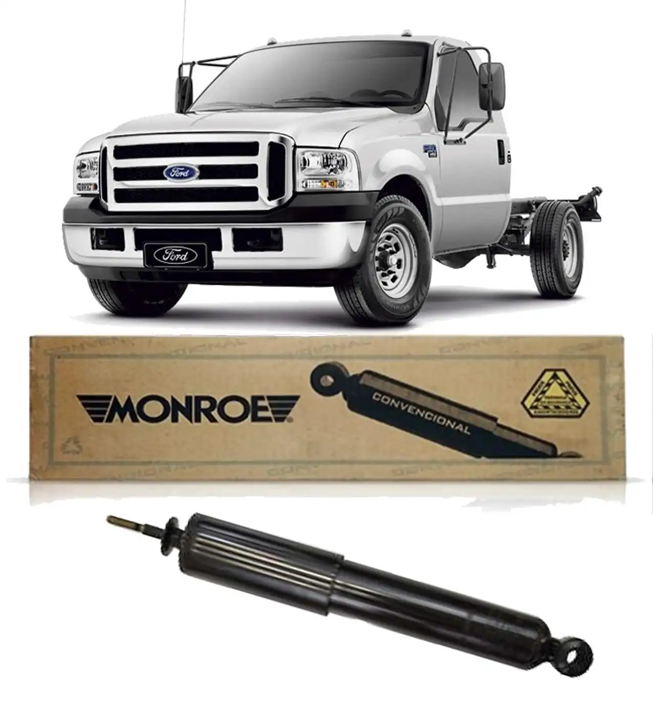 AMORTECEDOR DIANTEIRO F-350 4X2 1996 A 2019