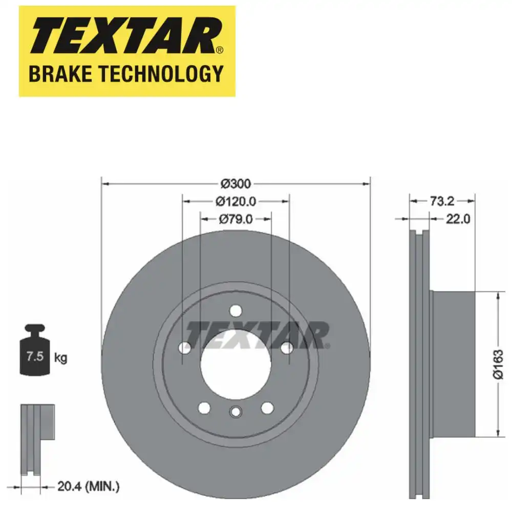 DISCO FREIO DIANTEIRO BMW 320 2013 ACIMA VENTILADO
