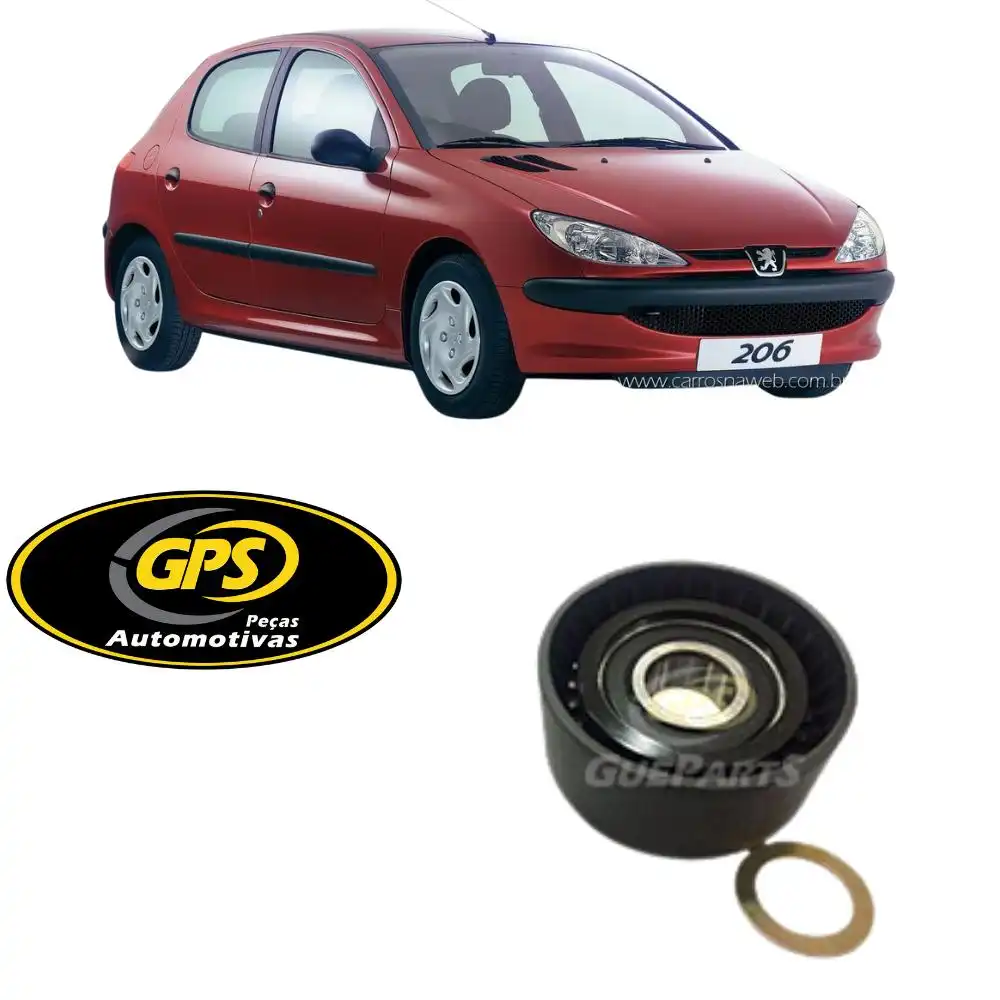 POLIA CORREIA ALTERNADOR PEUGEOT 206 1.4 8V 2004 A 2008
