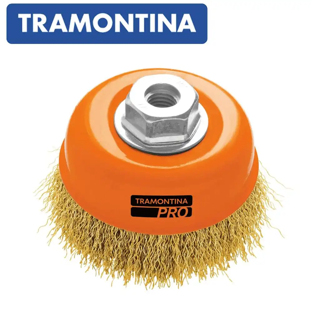 ESCOVA COPO ARAME ONDULADO 2X1/2 POL