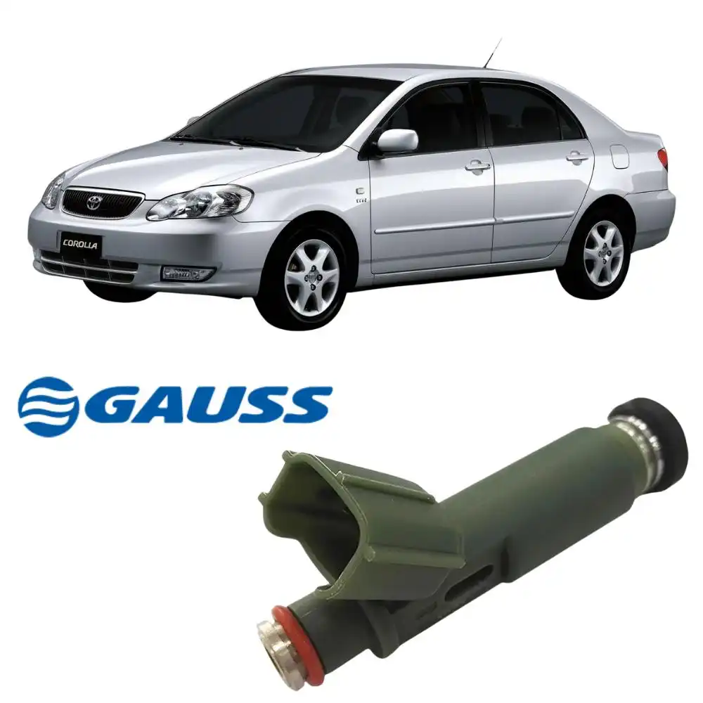 BICO INJ TOYOTA COROLLA 1.8 16V 03/08 GAS VERDE