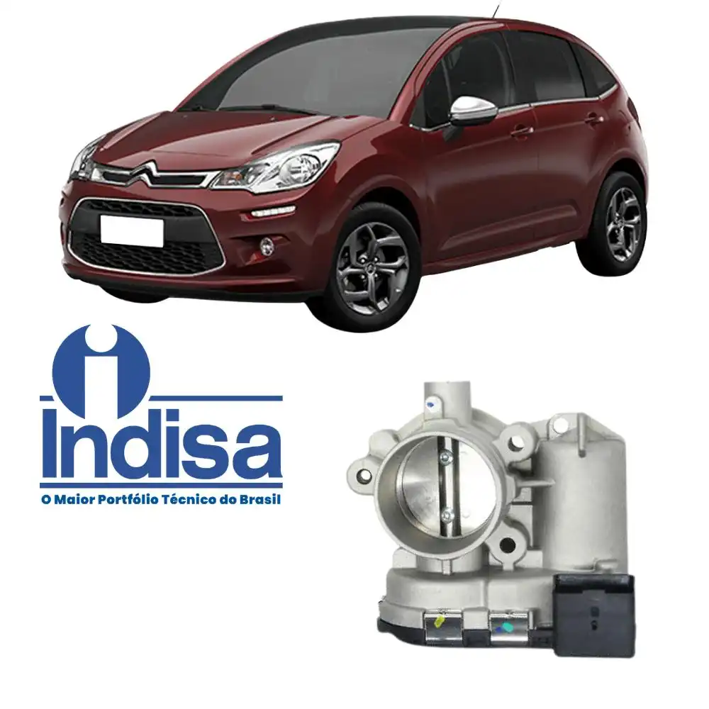 CORPO BORBOLETA CITROEN C3 1.5 8V FLEX 2011 A 2017