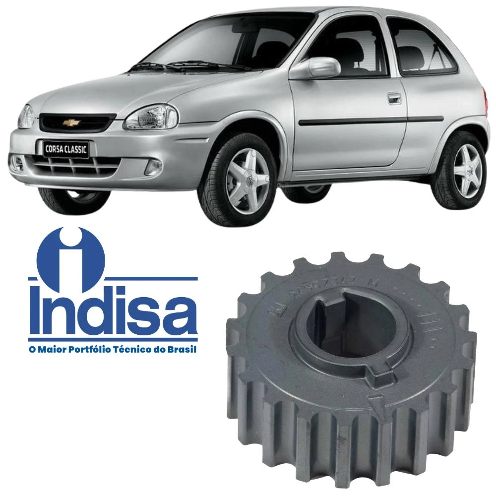 ENGRENAGEM VIRABREQUIM CORSA 1.6 8V 1994 ACIMA