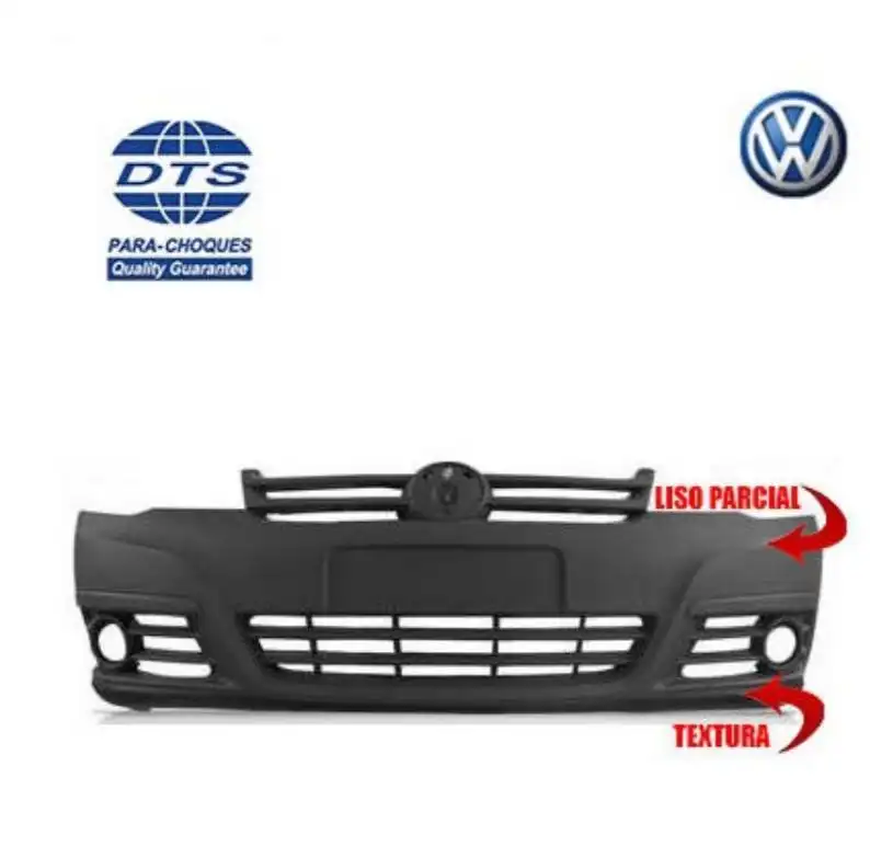 PARACHOQUE DIANTEIRO GOLF 2007 A 2014 PRETO LISO COM FURO