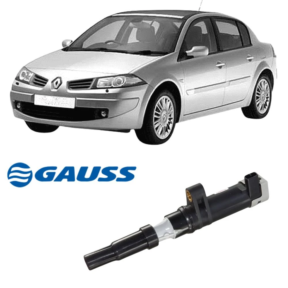 BOBINA INJ ELET RENAULT SCENIC 1.6 2.0 16V MEGANE (CARTUCHO)